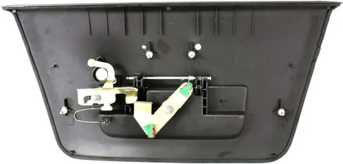 Vista 2 de KarParts360 Manija para portón trasero Nissan Frontier 2005-2012 Exterior con orificio para llave Negro Plástico NI1915109 90606EA810