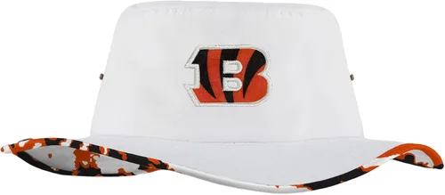 Vista 19 de FOCO - Sombrero deportivo para mujer, con logotipo de equipo de la NFL, para exteriores, para el sol Blanco híbrido