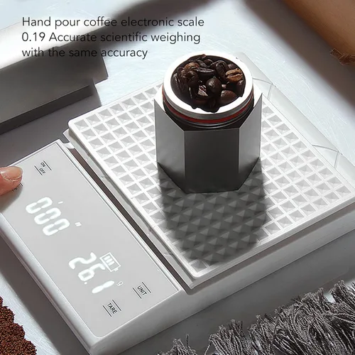 Vista 9 de Báscula digital de cocina, 105.82 oz/0.00 oz de alta precisión para alimentos, báscula digital de gramos y onzas para pérdida de peso, dieta