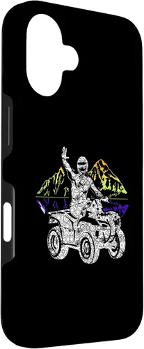 Vista 3 de ATV Rider Mountains Offroad Motocross Quad Racing Case for iPhone 16