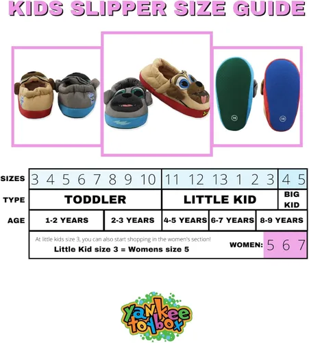 Vista 2 de Pantuflas Aline de peluche para cachorros y niños pequeños