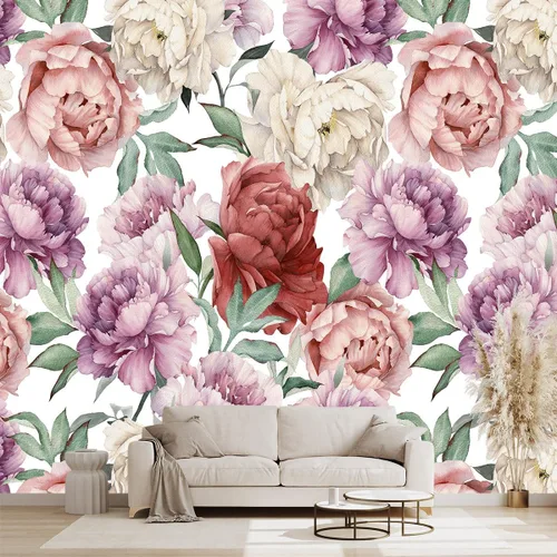Vista 33 de Mural de hojas negras y doradas para dormitorio, papel tapiz botánico tropical, decoración de plantas, sala de estar, fondo de televisión, mural