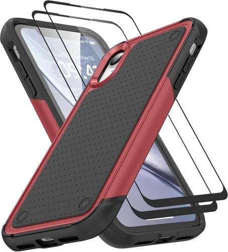 Vista 276 de Jeylly Funda para iPhone SE/Funda para iPhone 5S, Exterior de Plástico Duro que Absorbe Golpes + Interior de Silicona de Goma Defensor contra