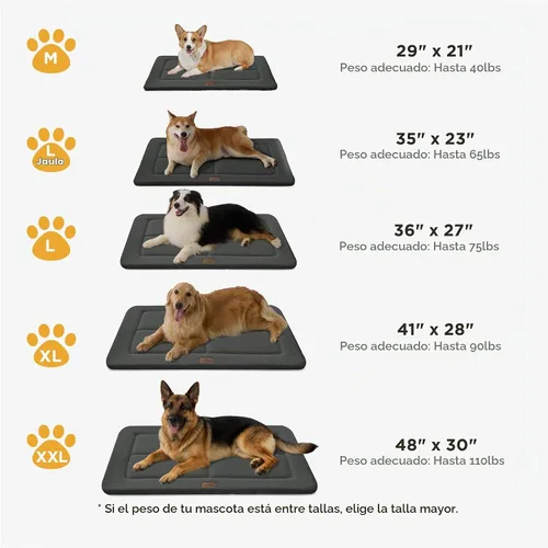 Vista 7 de Joydeco Tapete para Jaula de Perro de Perfil Bajo, Almohadilla de Cama Reversible, Tapete para Perro Lavable con Vellón Ultra Suave, Diseño Compacto
