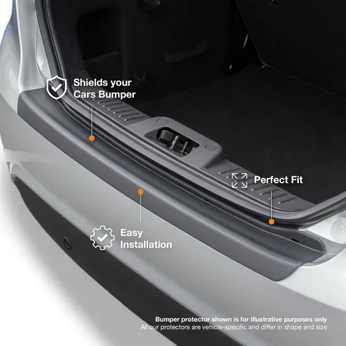 Vista 7 de Travall Protector compatible con BMW X4 M Sport (2018-actual) TBP1120P - Protector de parachoques de plástico