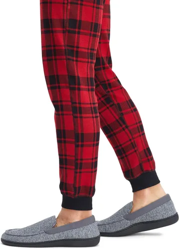 Vista 6 de Hanes ComfortSoft - Mocasines venecianos de punto de espuma viscoelástica para hombre para interiores y exteriores