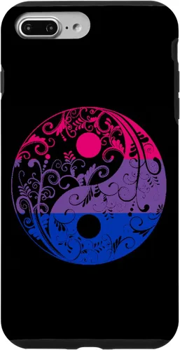 Vista 9 de iPhone 15 Bi Pride Yin Yang Bisexual Bisexualidad Bisexual Orgullo Bisexual Funda LGBTQ