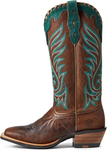 Vista 2 de ARIAT Botas WMS Crossfire Picante Weathrd Tan Western para mujer
