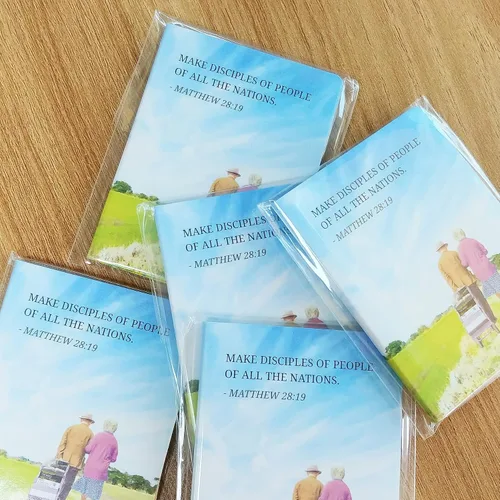 Vista 3 de 24 blocs de notas adhesivas de la Biblia para testigos de Jehová, accesorios de regalo, ideales para versículos de ministerio, cuaderno