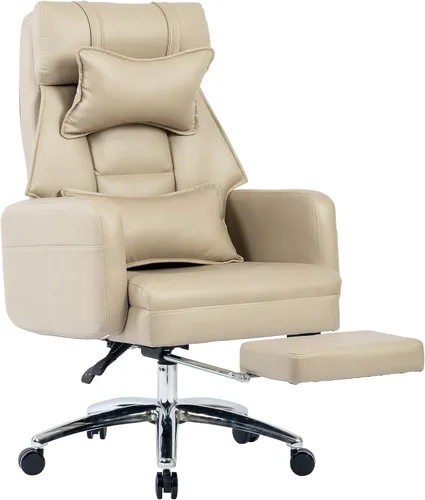 Vista 9 de Office Executive Chair,Computer Gaming Office Chair, High Back Adjustable Managerial Home Desk Chair, Swivel Computer PU Leather Chair with Lumbar