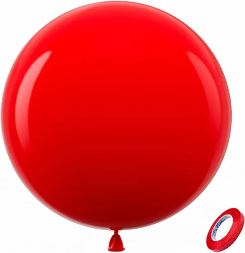 Vista 134 de Bezente Paquete de 150 globos de látex mate color burdeos de 5 pulgadas rojo (07-Red-G42)