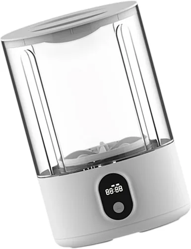 Vista 8 de Taza de lavado portátil de 4000 mAh, lavadora recargable (5.11 x 8.26 pulgadas, 1.2 L), pequeña máquina ligera para apartamentos, dormitorios