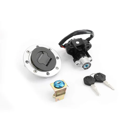 Vista 2 de MAD HORNETS Llave de encendido Llave de bloqueo de tapa de gasolina para Suzuki V-Strom DL650 DL1000 02-12