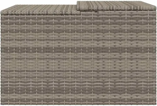 Vista 9 de vidaXL Robot cortacésped garaje gris 33.9"x35.4"x20.5"/22.4" Poly Rattan