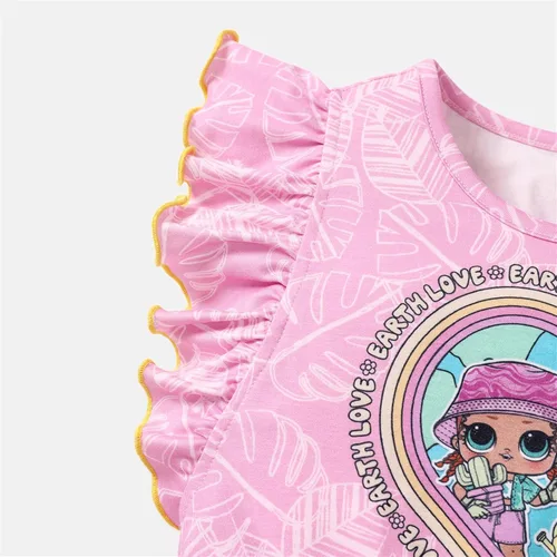 Vista 3 de L.O.L. Surprise! Mono sin mangas de una pieza para niña con estampado de muñeca de personaje