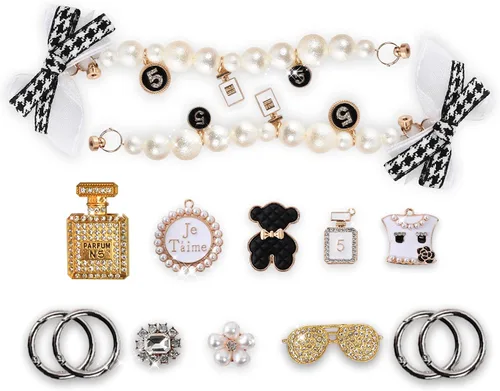 Vista 5 de Bling Shoe Charms Fits for Clog Sandals. Fashion Crystal Rhinestone Shoe Charms. These Bling Shoe Charms Can Make Your Shoes Gleaming.ZSHLXM