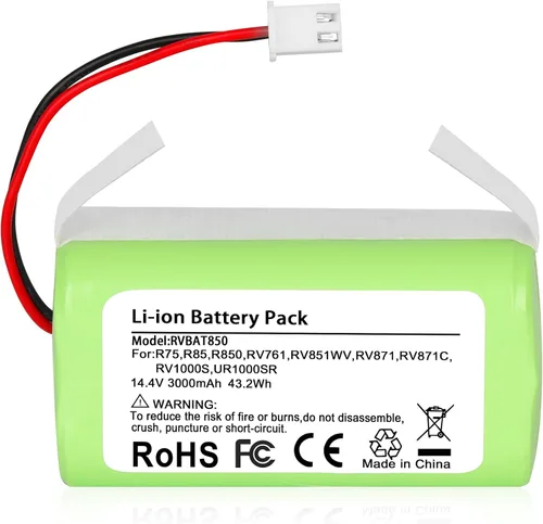 Vista 5 de KUNLUN Batería de iones RVBAT850, batería de repuesto para aspiradora Shark Vacuum RV1001AE R75 R85 R761 RV850 RV1000S RV1000VL RV700_N RV720_N