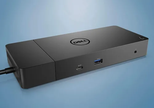 Vista 3 de Dell Estación de acoplamiento WD19 de 180 W (entrega de energía de 130 W) USB-C, HDMI, puerto dual DisplayPort, negro (KXFHC 0KXFHC 210-ARIQ)