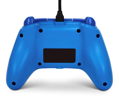 Vista 5 de PowerA Wired Controller for Xbox Series XS - Blue, gamepad, video gamegaming controller, works with Xbox One, Officially Licensed