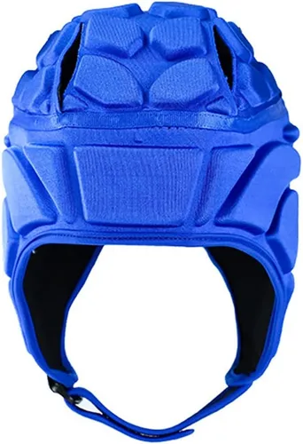 Vista 8 de Charque Casco suave para fútbol de bandera, casco de rugby para niños y adultos, casco acolchado suave para fútbol Scrum Cap protector de cabeza