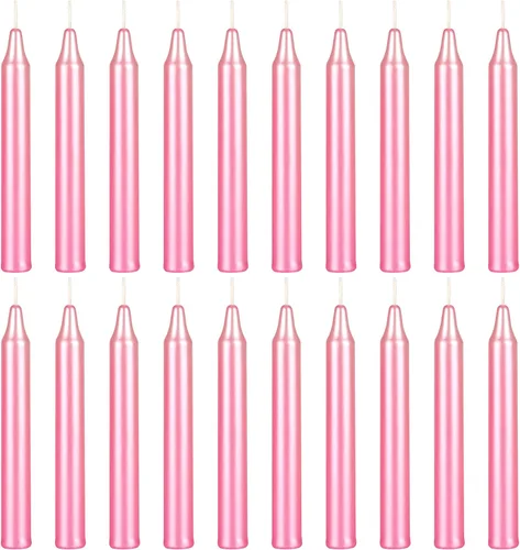Vista 9 de Mega Candles Mini vela de hechizo con carillón cónico, 20 unidades, 4 x 1/2 Surtido
