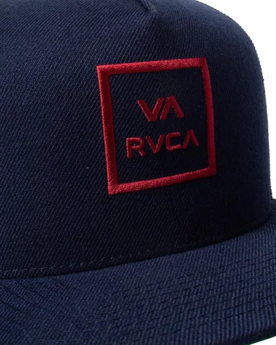 Vista 3 de RVCA Gorra de camionero ajustable Snapback para hombre
