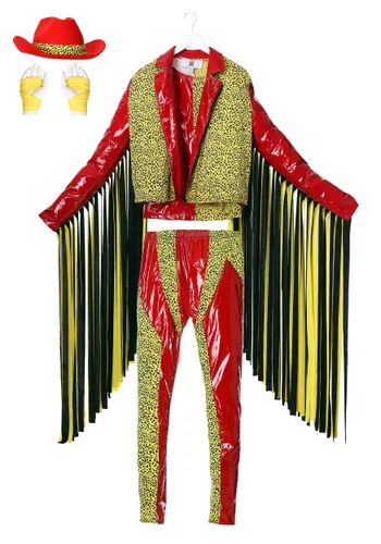 Vista 2 de Disfraz de Randy Savage Macho Man Multicolor