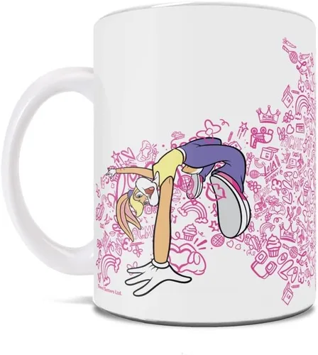 Vista 323 de Trend Setters Friends the Television Show – 25 años – Mercancía oficial – Taza de café o té de cerámica blanca de 11 onzas – perfecta para regalar