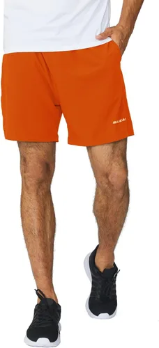 Vista 6 de baleaf Pantalones cortos deportivos de running y entrenamiento de 5 pulgadas para hombre, ligeros con bolsillo con cremallera