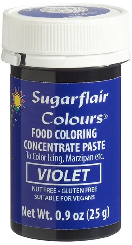 Vista 18 de Sugarflair - Pasta concentrada para colorante alimentario, 0.88 oz de arándanos