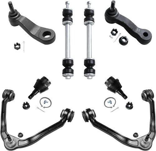 Vista 309 de Detroit Axle - Kit de brazos de control de extremo de 8 piezas para Toyota 2001-2003 Highlander 2002-2003 Camry Lexus ES300, 2 conjuntos de brazos