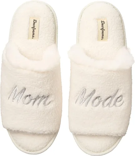 Vista 7 de Dearfoams Pantuflas de espuma viscoelástica para mujer