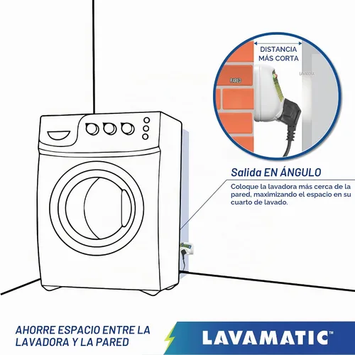 Vista 4 de Protector de voltaje y sobretensiones 2 en 1 para lavadora (paquete de 2) Protects refrigerators Up to 27 cu. ft. against high and low voltage