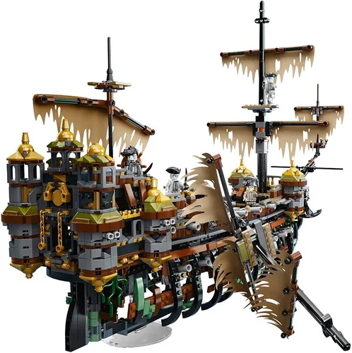 Vista 3 de Barco LEGO para armar, Piratas del Caribe, Silent Mary 71042