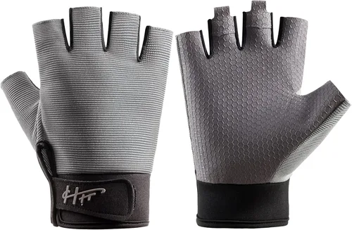 Vista 8 de SUJAYU Guantes sin dedos, guantes multiusos para agua y deportes para pesca, vela, remo, kayak y más, para hombres y mujeres