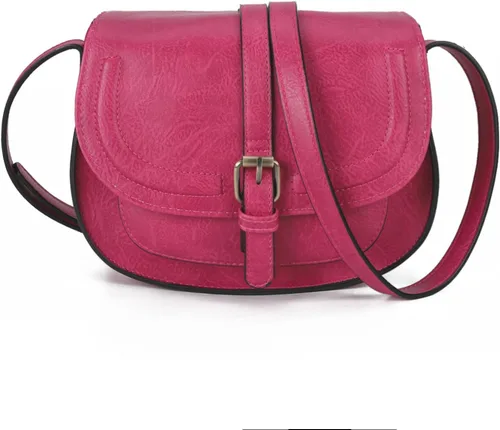 Vista 21 de Bolsa cruzada de cuero vegano para mujer, pequeña, para colgarla en el hombro, monedero, estilo bohemio Beige