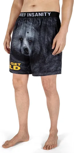 Vista 17 de BRIEF INSANITY Funny & Comfy Boxer Shorts and Pajama Pants for Men & Women Novelty Graphic Underwear & Loungewear