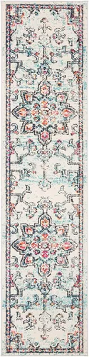 Vista 94 de Safavieh MAD473E - Tapete con diseño de medallón desgastado, bohemio elegante, colección Madison, no suelta pelos, fácil de cuidar, alto tránsito