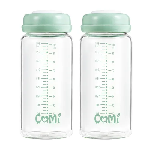 Vista 21 de COMI - Botellas de vidrio para almacenamiento de leche materna