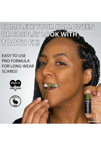 Vista 4 de Maquillaje para Disfraz Black Tooth FX Multicolor