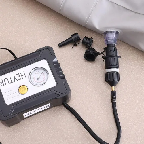 Vista 4 de Adaptador de bomba de SUP para barco inflable y válvula de cometa/Boston, adaptador de válvula de aire convencional estándar para bomba de aire