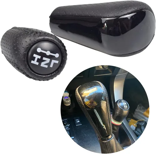 Vista 2 de 2 pomos de cambio automático + funda de transferencia para Toyota Prado 120 2003 2004 2005 2006 2007 2008 2009