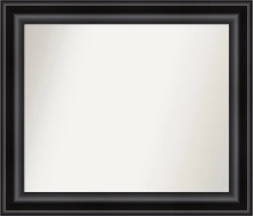 Vista 43 de Amanti Art Espejo personalizado, espejo de baño negro puente, espejo de pared o espejo de tocador de baño sobre el fregadero (26 x 26 pulgadas)