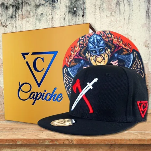 Vista 210 de Capiche - Gorra de visera plana de serie especial, talla única, unisex, hombre, más de 99 diseños
