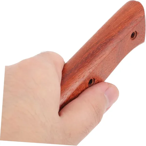 Vista 7 de DOITOOL Juego de mangos de madera para cuchillos antideslizantes de repuesto para picadores de cocina
