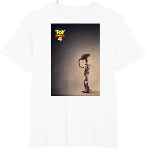 Vista 19 de Disney Pixar Toy Story 4 - Camiseta gráfica con póster de película Baby Blue