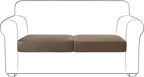 Vista 41 de Yates Home Funda de cojín de piel sintética para sofá, impermeable, elástica, para asiento de caravana, sofá biplaza, protector de muebles, funda
