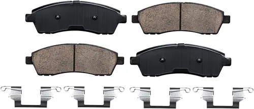 Vista 41 de Detroit Axle - Rotores de freno delanteros perforados y ranurados + repuesto de pinza de freno lateral del conductor para Honda Odyssey Acura MDX