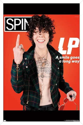Vista 13 de Trends International SPIN Magazine - Póster de pared LP 21, 14.725 x 22.375 pulgadas, versión enmarcada de madera de granero