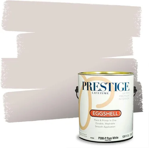 Vista 64 de PRESTIGE Paints - Pintura interior e imprimación en uno, 1 galón, cáscara de huevo, pimienta envejecida